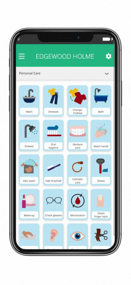 Icon-drievn care notes screen record (1)
