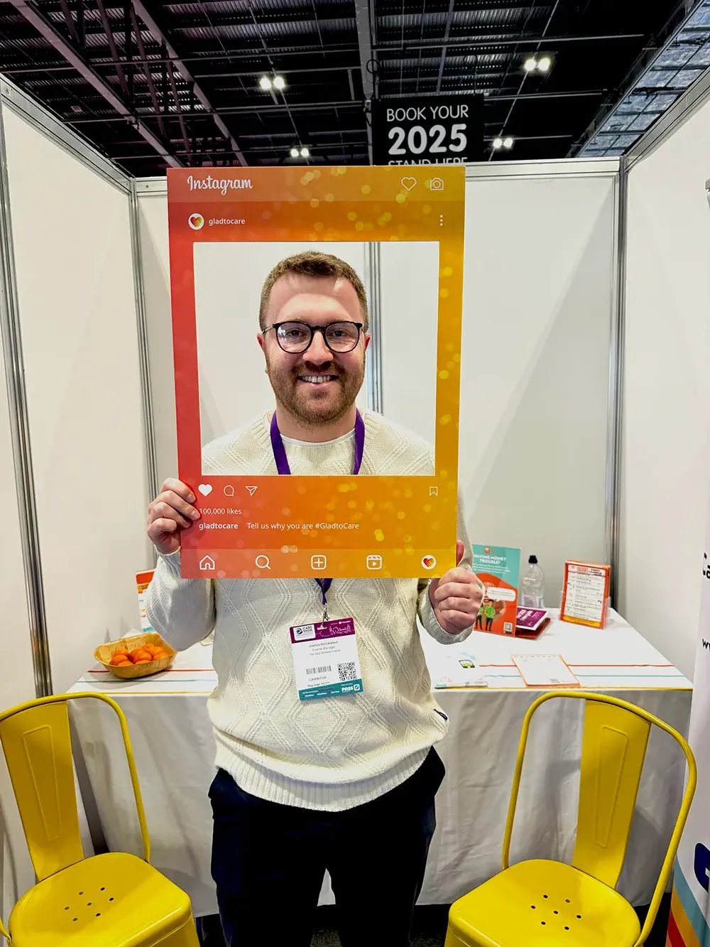 GladtoCare at the Care Show London - CWC
