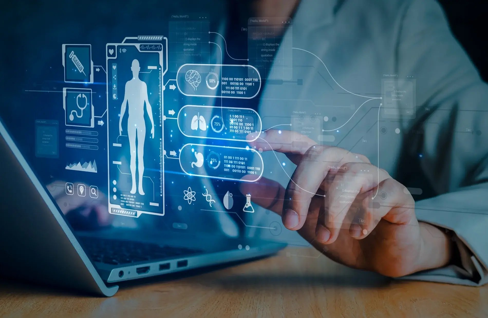 Medical information flow