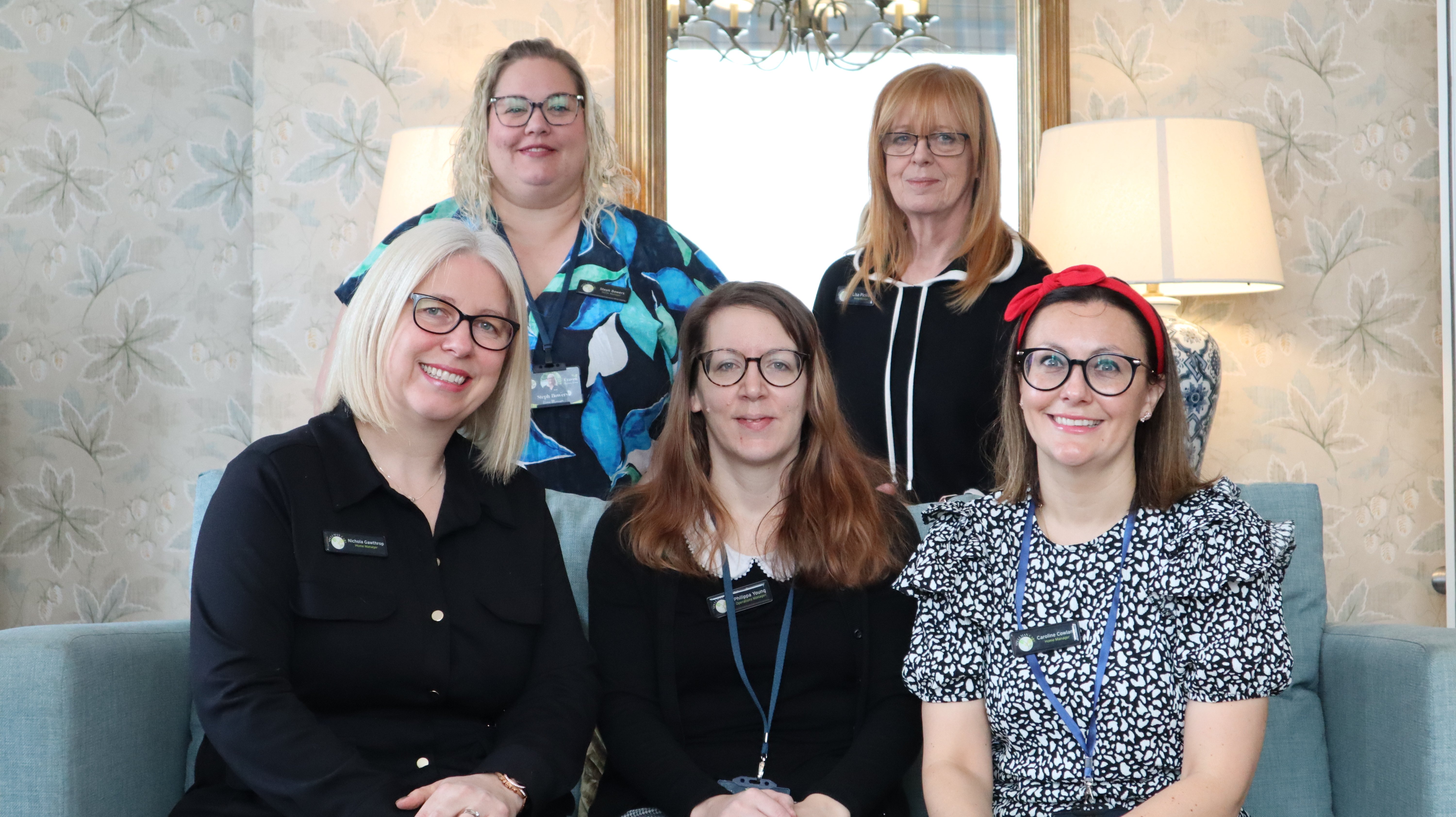 philippa connected care champion (centre)