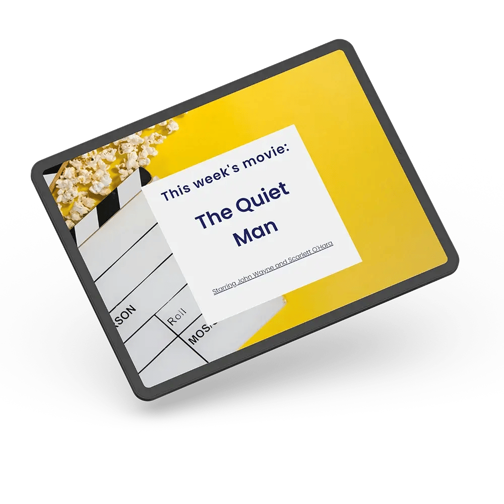 iPad - digital signage