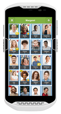 LD-young - Zebra-phone-pcs screen