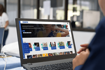 Oomph on demand - laptop dashboard